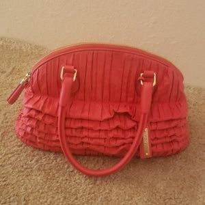 Escada Textured leather Satchel